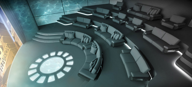 Illustration for article titled A New Obscene Superyacht Is Getting Its Own Private IMAX Theater